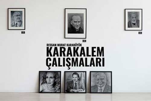 Karakalem Portre Çizimleri - Sanatsal Hediyeler İstanbul