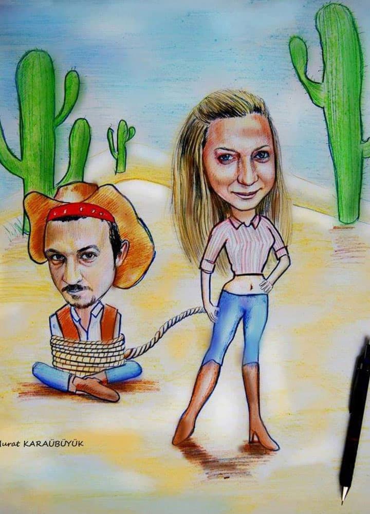 karikatür portre istanbul yapan yerler Yağlıboya portre hediye anahtarlık - Sanatsal Hediyeler kadıköy bağdat caddesi ümraniye 3