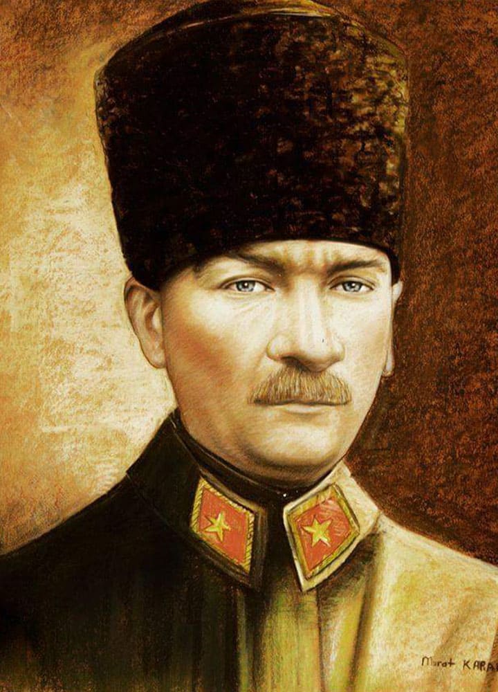 pastel boya istanbul çizim portre hediye kadıköy atatürk sipariş