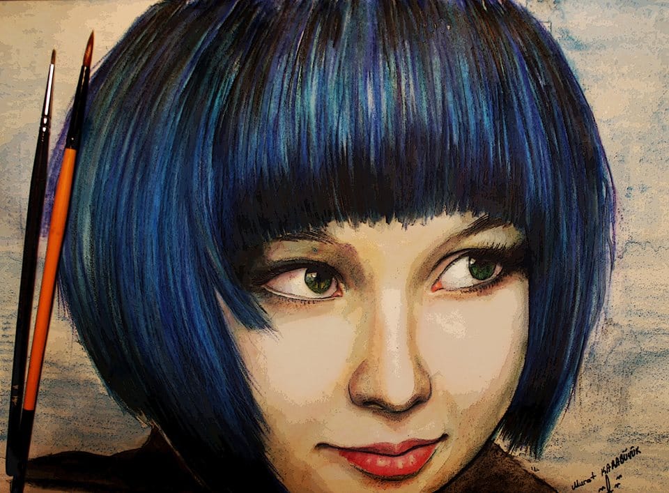 pastel yağlıboya portre istanbul karikatür portre karakalem istanbul yapan yerler Yağlıboya portre hediye anahtarlık - Sanatsal Hediyeler kadıköy bağdat caddesi ümraniye karakalem 13