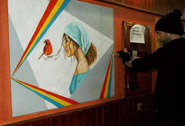 duvar resmi graffiti karakalem istanbul yağlıboya karikatür kadıköy bağdat caddesi ümraniye 11